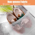 200 Pcs Dust Proof Shoe Storage Bags, Non-woven Fabrics Shoe Dust Bags - Image 4