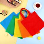 Aneco 25 Pack Reusable Non-woven Party Favor Bags 9.5×9.5 Inch Rainbow Gift Bag Goodie Treat Bags with Handles for Wedding Birthday Party - Image 5