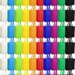 Boao Reusable Non Woven Tote Bags with Handle Bulk, 14 x 10 Inch | Foldable Grocery Tote Bag for Party, Shopping, DIY Painting, Birthday, Baby Shower