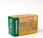 Compostic Compostable XL Sandwich Bags, 60 Ct Starter, Zip-Seal | Zip-Seal, Freezer & Microwave Safe, Home Compostable, BPA & GMO Free, DIN CERTCO Certified - Image 10