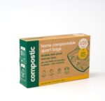 Compostic Compostable XL Sandwich Bags, 60 Ct Starter, Zip-Seal | Zip-Seal, Freezer & Microwave Safe, Home Compostable, BPA & GMO Free, DIN CERTCO Certified - Image 16