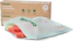 Compostic Compostable XL Sandwich Bags, 60 Ct Starter, Zip-Seal | Zip-Seal, Freezer & Microwave Safe, Home Compostable, BPA & GMO Free, DIN CERTCO Certified - Image 15