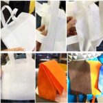 DZTIAN Supersize 10 Pack Reusable Non Woven Gift Bags with Handles Party Fabric Tote Bags Treat Bags for Birthday Favors, Snacks 10 Colors (9.8 x 13.8 x 4 inches) - Image 4