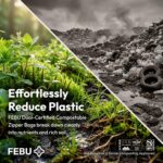 FEBU Compostable Food Storage Bags Variety Pack, 260 Count | Compostable & Biodegradable, PFAS & BPA Free, Drawer Organizer Box, 90 Snack, 90 Sandwich, 50 Quart, 30 Gallon - Image 7