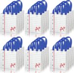 GliCraft 40 Pcs Back to School Bags Teacher Gift Bags | Reusable Non-woven Goodie Bag with Handles Notebook Composition Bag for Retirement Wrapping Supplies 7.87 x 7.87 x 3.54 In - Image 9