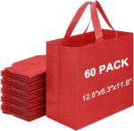 Havenwillow Reusable Grocery Bags 12.6 * 6.3 * 11.8 in - Non Woven Totes Bag with Reinforced Handles, Shopping Bags Bulk - Image 8