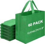 Havenwillow Reusable Grocery Bags 12.6 * 6.3 * 11.8 in - Non Woven Totes Bag with Reinforced Handles, Shopping Bags Bulk - Image 16