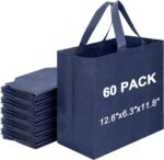 Havenwillow Reusable Grocery Bags 12.6 * 6.3 * 11.8 in - Non Woven Totes Bag with Reinforced Handles, Shopping Bags Bulk - Image 10