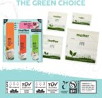 Matter Compostable Resealable Bags, Snack, Sandwich, Quart, Gallon 230 Ct | Resealable Variety Pack of Kitchen Bags, BPA-Free, Made From Plants, Freezer Safe, 80 Snack, 80 Sandwich, 50 Quart, 230 Count - Image 6
