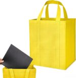 MOLOSLEEVE MOLOVA 1 Pack Large Foldable Shopping Bag, 15" W x 12.5" H x 10" D, Reusable Grocery Bag, Used for Shopping - Image 13