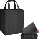 MOLOSLEEVE MOLOVA 1 Pack Large Foldable Shopping Bag, 15" W x 12.5" H x 10" D, Reusable Grocery Bag, Used for Shopping