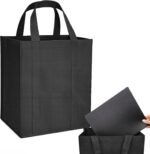 MOLOSLEEVE MOLOVA 1 Pack Large Foldable Shopping Bag, 15" W x 12.5" H x 10" D, Reusable Grocery Bag, Used for Shopping