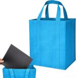 MOLOSLEEVE MOLOVA 1 Pack Large Foldable Shopping Bag, 15" W x 12.5" H x 10" D, Reusable Grocery Bag, Used for Shopping - Image 9