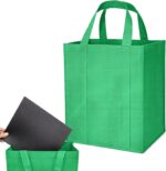 MOLOSLEEVE MOLOVA 1 Pack Large Foldable Shopping Bag, 15" W x 12.5" H x 10" D, Reusable Grocery Bag, Used for Shopping - Image 7