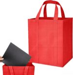 MOLOSLEEVE MOLOVA 1 Pack Large Foldable Shopping Bag, 15" W x 12.5" H x 10" D, Reusable Grocery Bag, Used for Shopping - Image 12