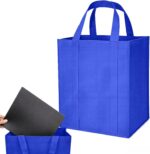 MOLOSLEEVE MOLOVA 1 Pack Large Foldable Shopping Bag, 15" W x 12.5" H x 10" D, Reusable Grocery Bag, Used for Shopping - Image 10